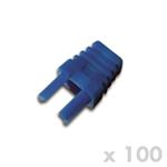 DATACOM Manžetka pro plug RJ45 modrá (100ks)