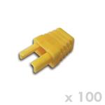 DATACOM Manžetka pro plug RJ45 žlutá (100ks)