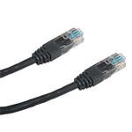 DATACOM Patch cord UTP CAT6 0,25m černý