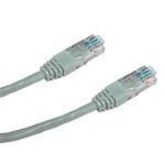 DATACOM Patch kabel UTP CAT5E 0.5m šedý