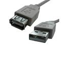 DATACOM USB 2.0 Cable 2m AM / AF (prodlužka)