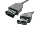 DATACOM USB 2.0 Cable 3m AM / AF (prodlužka)