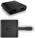 Dell adaptér USB-C na HDMI/VGA/Ethernet/USB 3.0