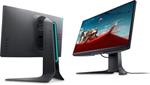 Dell Alienware  AW2521H 25" wide/1ms/1000:1/FHD/2xHDMI/DP/USB 3.0/IPS panel 360Hz/cerny