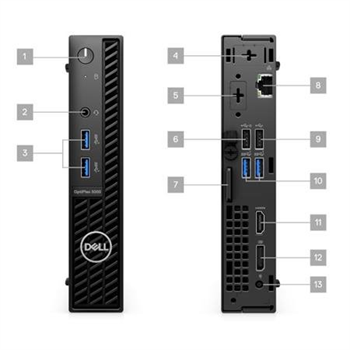 DELL OptiPlex 7010 MFF/i5-13500T/16GB/256GB SSD/WiFi/W11P/3Y Prosupport NBD