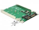 Delock 2.5” Konvertor SATA 22 Pin > M.2 NGFF