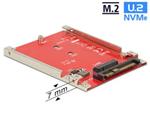 Delock 2.5” Převodník U.2 SFF-8639 > M.2 NVMe Key M - 7 mm