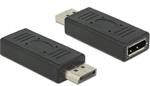 Delock Adaptér Displayport 1.2 male > Displayport samice female šetřič portu