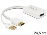 Delock Adaptér HDMI-A samec > Displayport samice