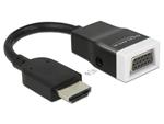 Delock adaptér HDMI-A samec > VGA samice s Audio 