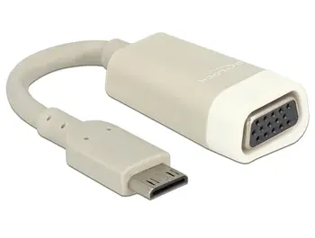 Delock Adaptér HDMI-mini C samec > VGA samice