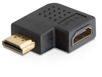 Delock adaptér HDMI samec > HDMI samice 90° vpravo