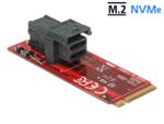 Delock Adaptér M.2 Key M > SFF-8643 NVMe