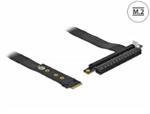 Delock Adaptér M.2 klíč M na PCIe x16 NVMe s kabelem délky 20 cm