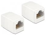 Delock adaptér  RJ45 samice / samice CAT6 Compact UTP