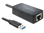 Delock Adaptér USB 3.0 > Gigabit LAN 10/100/1000 Mb/s