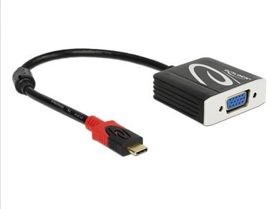 Delock Adaptér USB Type-C™ samec > VGA samice (DP Alt Mód)