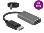 Delock Adaptér z Active DisplayPort 1.4 na HDMI, 8K, s funkcí HDR