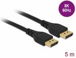 Delock DisplayPort 1.2 kabel 4K 60 Hz 5 m bez západky