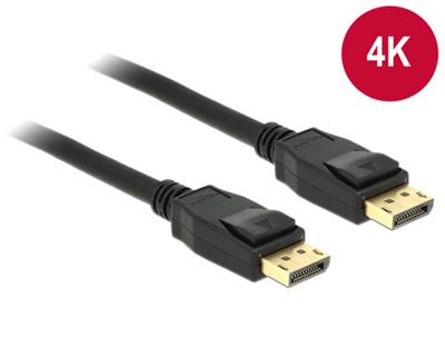 Delock Displayport 1.2 kabel samec > Displayport samec 4K 1m