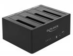 Delock Dokovací stanice s USB 3.0 pro 4 x SATA HDD / SSD s funkcí klonování