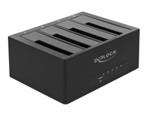 Delock Dokovací stanice s USB Type-C™ pro 4 x SATA HDD / SSD