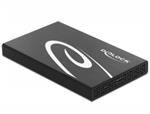 Delock Externí pouzdro pro HDD / SSD SATA 2.5? s rozhraním SuperSpeed USB 10 Gbps (USB 3.1 Gen 2)