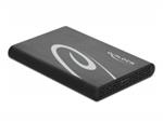 Delock Externí pouzdro pro HDD / SSD SATA 2.5" s rozhraním SuperSpeed USB 10 Gbps (USB 3.1 Gen 2)