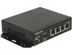 Delock Gigabit Ethernet Switch 4 Port + 1 SFP 