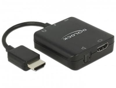 Delock HDMI Audio Extraktor 4K kompaktní