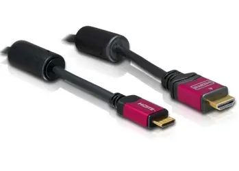 Delock HDMI kabel A/C samec/samec, délka 1,8 metru