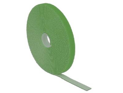 Delock Hook-and-loop fasteners L 10 m x W 13 mm roll green