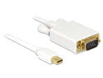 Delock Kabel Displayport mini samec > VGA 15 pin samec 2 m