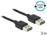 Delock Kabel EASY-USB 2.0-A samec > samec  3 m