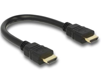 Delock Kabel High Speed HDMI Ethernet – A samec / samec25 cm