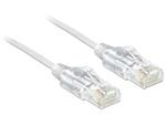 Delock kabel RJ45 Cat.6 UTP Slim 0.5 m