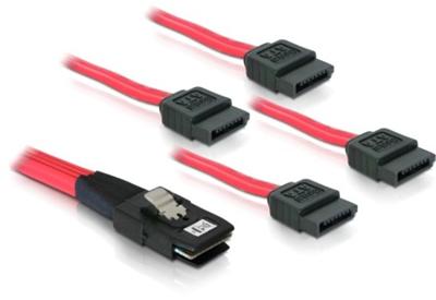 Delock kabel SAS mini 36-pin / 4x SATA 100 cm