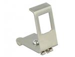 Delock Keystone Metal Mounting 1 Port for DIN rail 