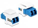 Delock Keystone module LC Duplex female > female Singlemode 