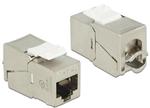 Delock Keystone Module RJ45 jack > LSA Cat.6A compact 