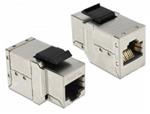 Delock Keystone Module RJ45 samice > RJ45 samice Cat.6, spojka