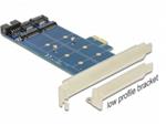 Delock PCI Express Karta > 2 x interní M.2 NGFF + low profile