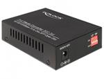 Delock PoE+ Media Converter 10/100/1000Base-T to SFP 