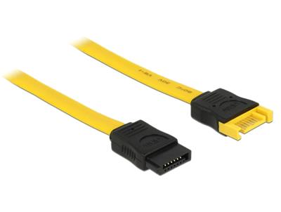 Delock prodlužovací kabel SATA 6 Gb/s samec - samice 30 cm