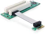 Delock Riser card PCI Express x1 > 2x PCI 32Bit 5 V