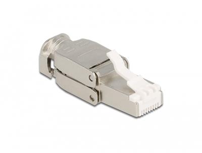 Delock RJ45 samec Cat.6 STP bez použití nástrojů