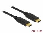 Delock USB 2.0 kabel Type-C na Type-C 1 m 5 A E-Marker