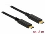 Delock USB 2.0 kabel Type-C na Type-C 3 m 5 A E-Marker