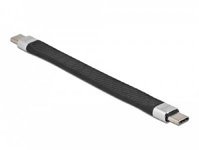 Delock USB 3.2 Gen 2, FPC plochý stuhový kabel, USB Type-C™ na USB Type-C™, 13 cm, PD 5 A E-Marker