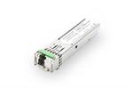 DIGITUS 1.25 Gbps BiDi WDM SFP Modul, Bis zu 20km, Singlemode, LC Simplex Buchse 1000Base-LX, Tx1550nm/Rx1310nm